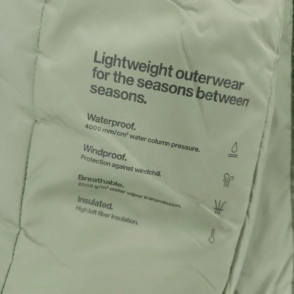NWT RAINS Fuse Vest EVERGREEN Insulated Waterproof Windproof S M L - Picture 5 of 7